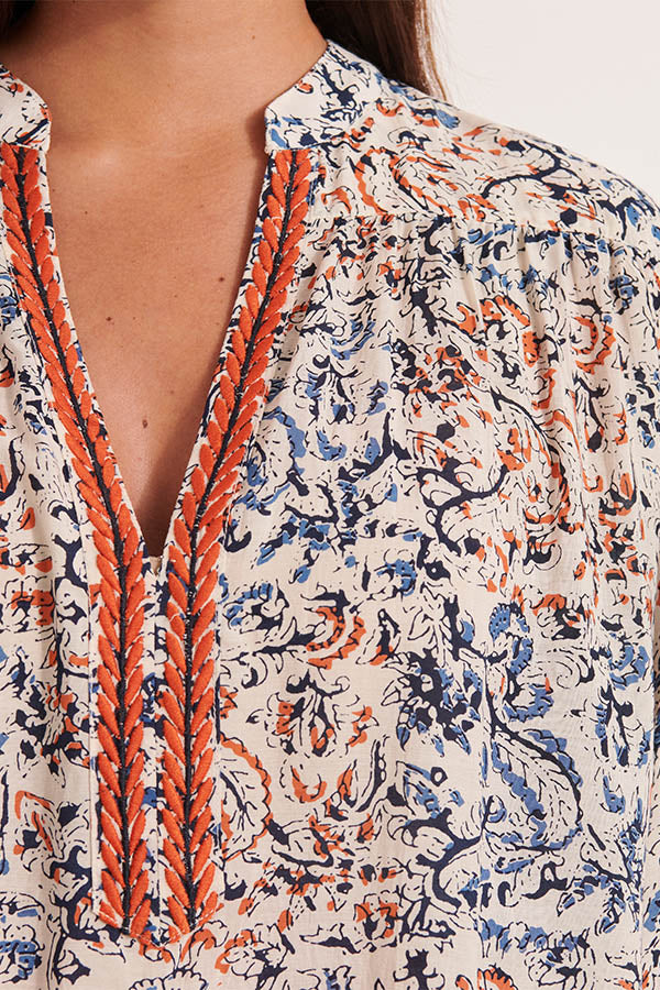 CITRONADE PRINTED BLOUSE