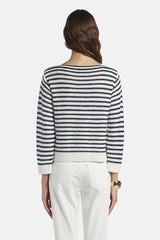 CLACSON BLUETTE SEQUIN-EMBELLISHED SWEATER