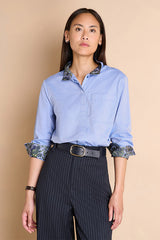 COLLEGIENNE MINIMALIST SKY SHIRT