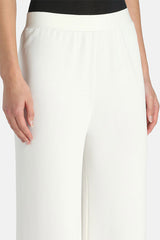 CONCILIO B CREAM KNIT TROUSERS