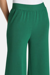 CONCILIO B GREEN KNIT TROUSERS