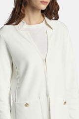 CONDUZIONE CONTOURED LAPELS CARDIGAN