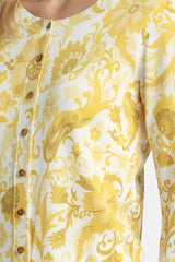 COPERTA YELLOW FLORAL CARDIGAN