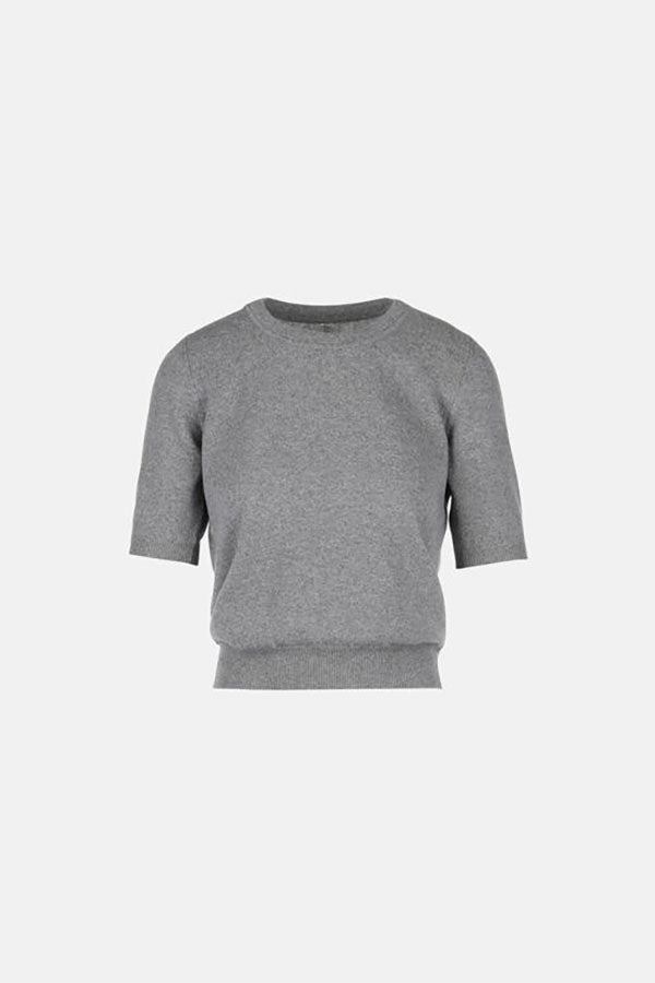 CORVINA GREY KNIT T-SHIRT