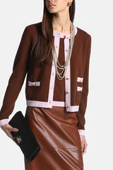 CUORICINO ELEGANT WOOL CASHMERE CARDIGAN