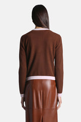 CUORICINO ELEGANT WOOL CASHMERE CARDIGAN