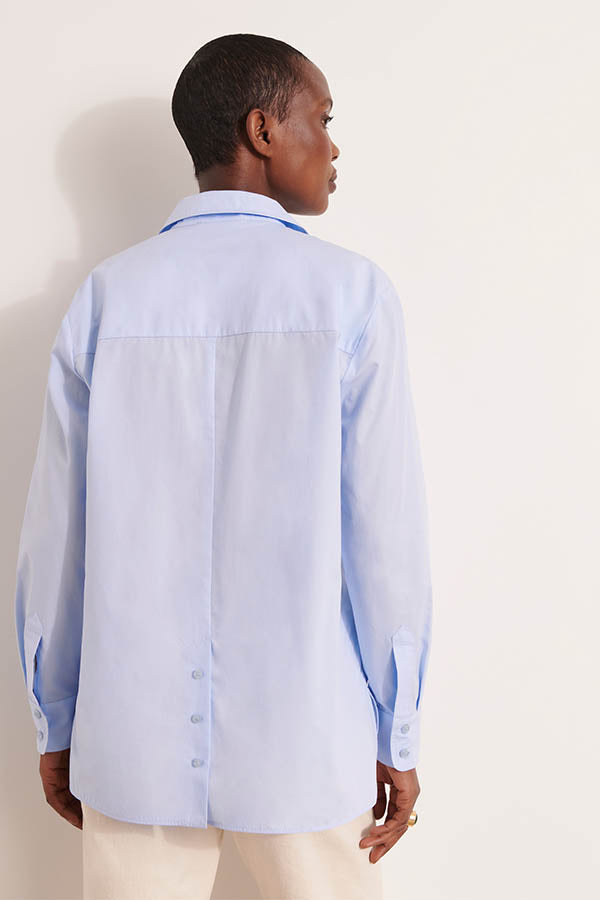 CYGNE12-BIS OVERSIZED BLOUSE