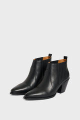 JESSE LEATHER HEELED BOOTS