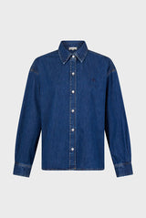 BABETT RAW DENIM SHIRT