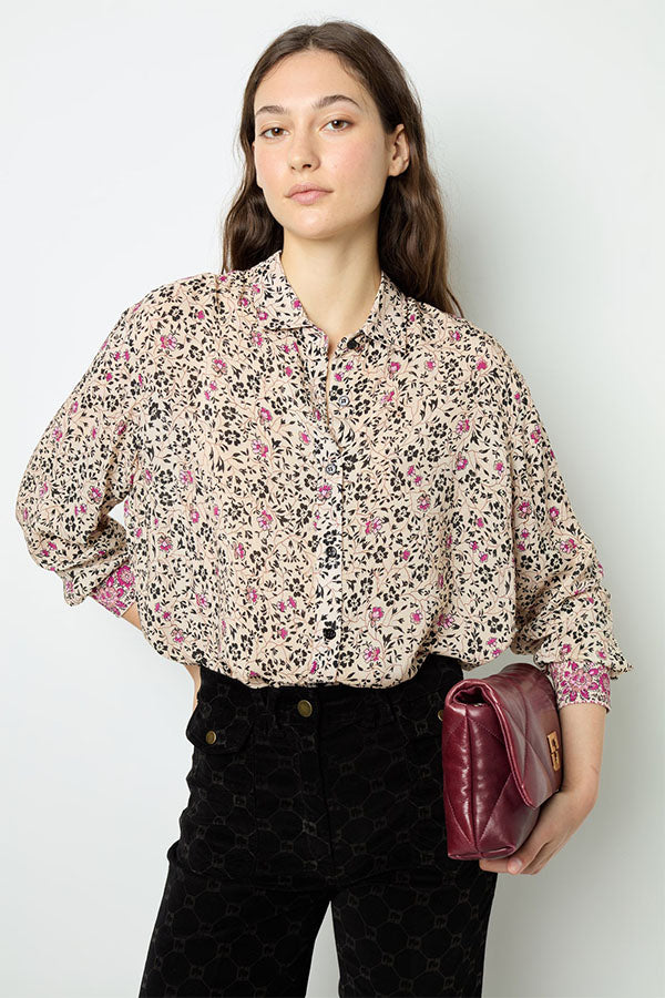 BRIANA SOFT FLORAL BLOUSE