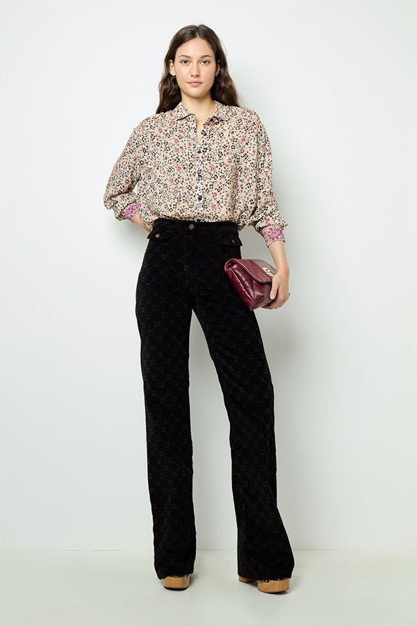 BRIANA SOFT FLORAL BLOUSE