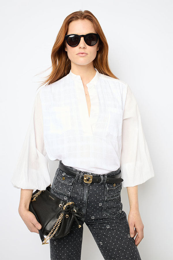 BASILIA COTTON BLOUSE