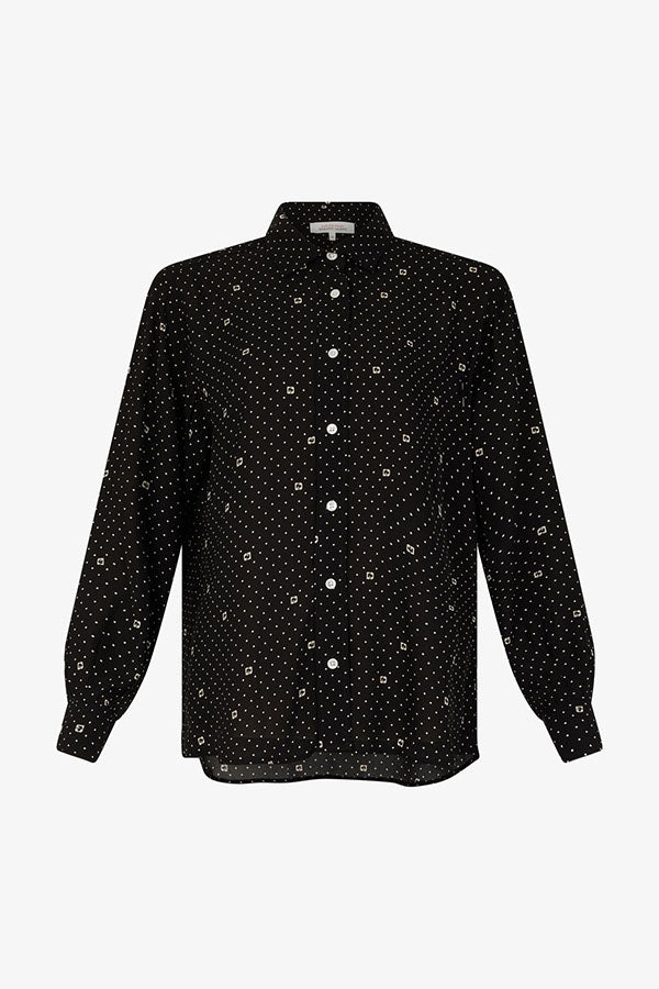 CLYDE SOFT POLKA DOT SHIRT