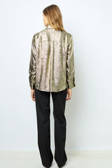 BRUNA GOLD TONE SHIRT