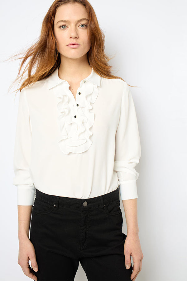 BERENICE RUFFLES BLOUSE