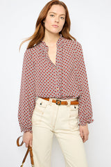 BELLY DAISY PRINT SHIRT