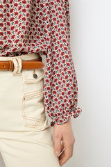 BELLY DAISY PRINT SHIRT