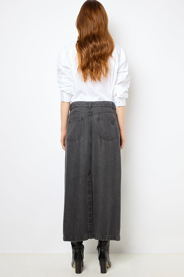 CYBELIA MIDI DENIM SKIRT