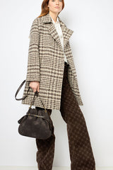 LEOPOLDINE CHECK COAT