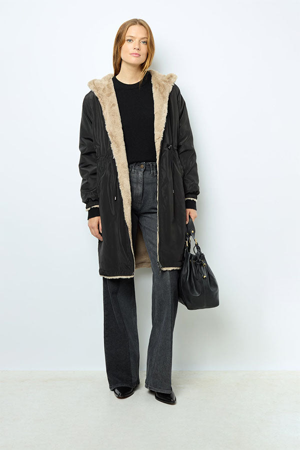 LAURE MID LENGTH REVERSIBLE PARKA