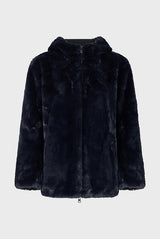 LILYROSE REVERSIBLE FAUX FUR PARKA