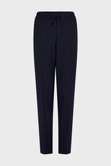 NAYMA BLUE ELASTICATED SUIT TROUSERS