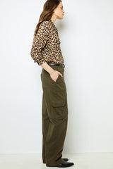 NUMA WIDE LEG CARGO TROUSERS