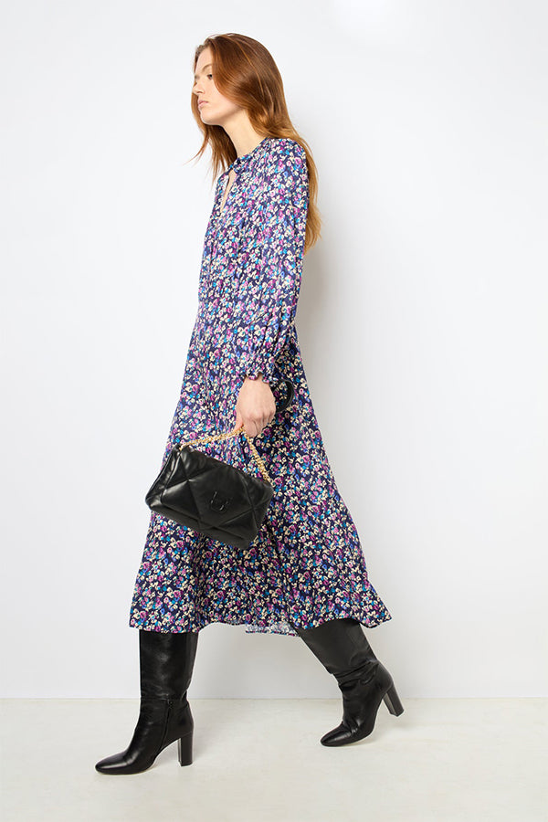 SAMIRA FLORAL MIDI DRESS