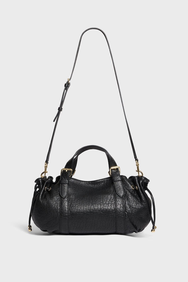 18H BUBBLE LEATHER HANDBAG