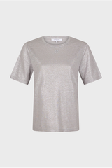 AIDA FINISH SHORT SLEEVES METALLIC TSHIRT