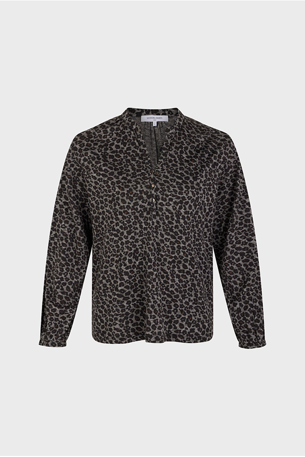 AURORE LEOPARD PRINT TSHIRT