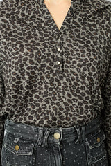 AURORE LEOPARD PRINT TSHIRT