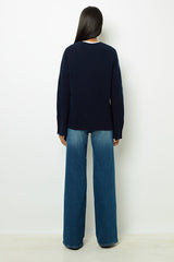 JOYCA RIBBED WOOL SWEATER