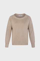 JAYLIN GOLDEN LUREX SWEATER