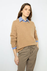 JOVITA ROUND NECK CASHMERE SWEATER