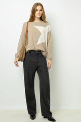 JANELA STAR CASHMERE SWEATER