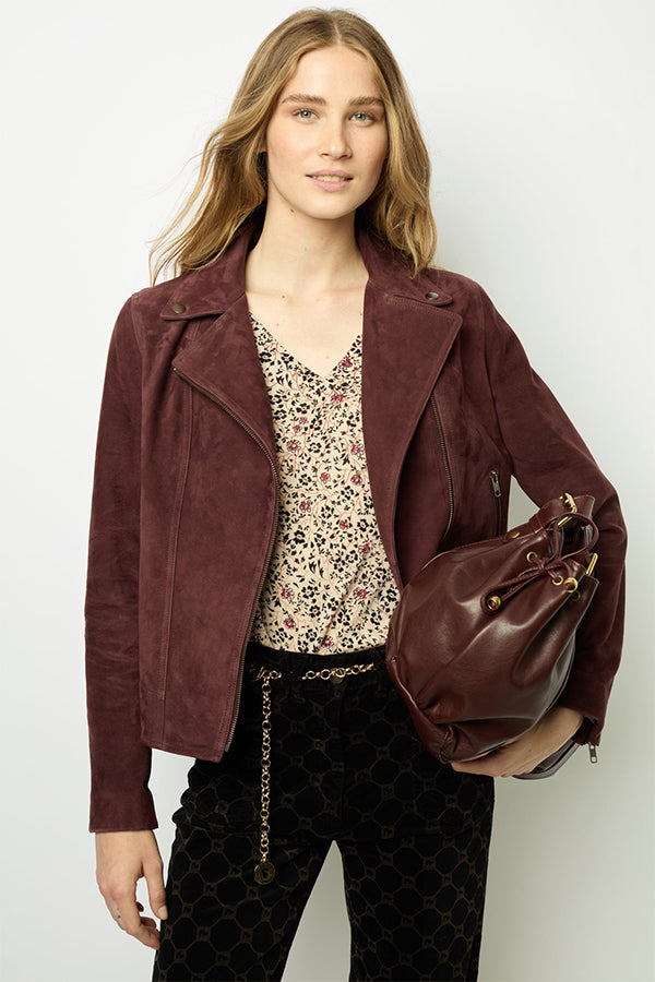 BERNARDE SUEDE JACKET