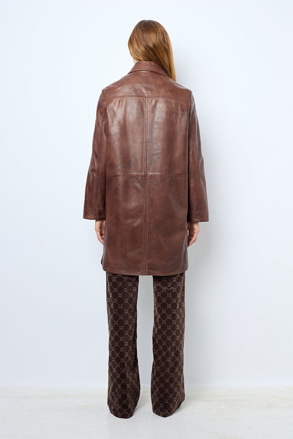 LAYANE LAMBSKIN COAT