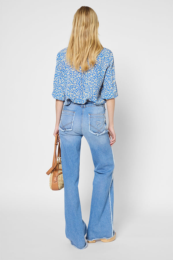 UREN SOFT FLORAL BLOUSE