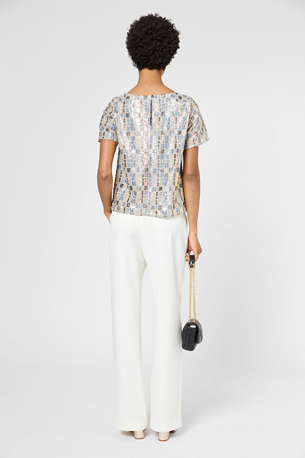 UZE SEQUIN TOP