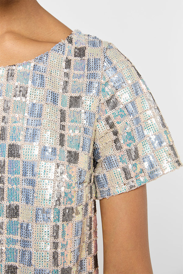 UZE SEQUIN TOP