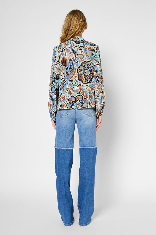 URCELIA FLORAL PRINT BLOUSE