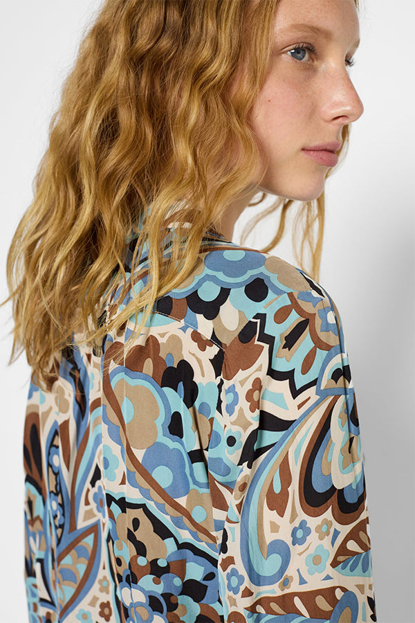 URCELIA FLORAL PRINT BLOUSE