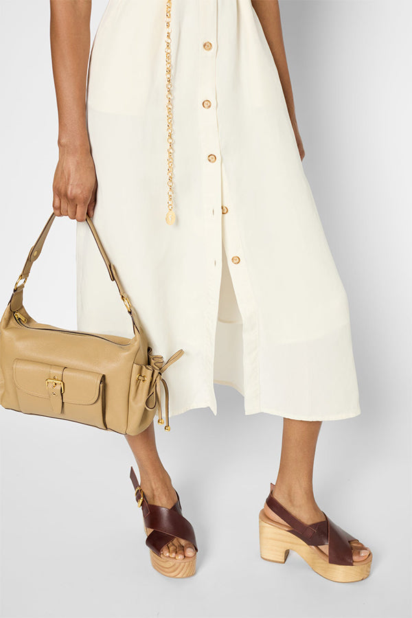 PERLA SLEEVELESS MAXI DRESS