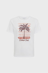 GWENAELLE PALM TREE T-SHIRT