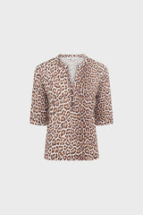 GRACE LEOPARD PRINT T-SHIRT