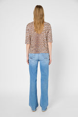 GRACE LEOPARD PRINT T-SHIRT