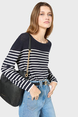 JOHANNE STRIPED SAILOR SWEATER