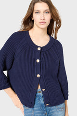 JORINE CHUNKY KNIT CARDIGAN