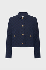 RAMATA MONOGRAM COTTON JACKET